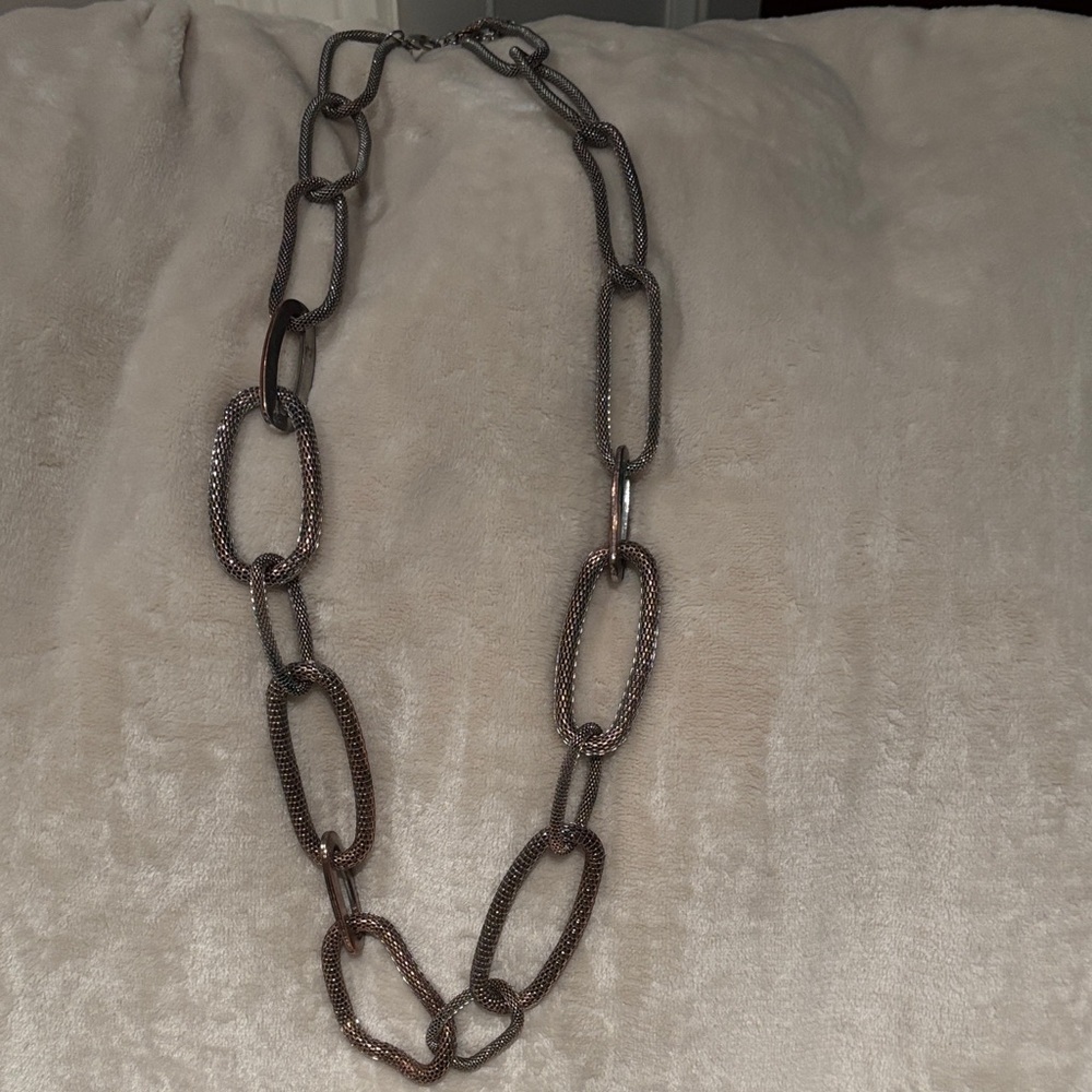 Chico's Metallic Chain Link Belt